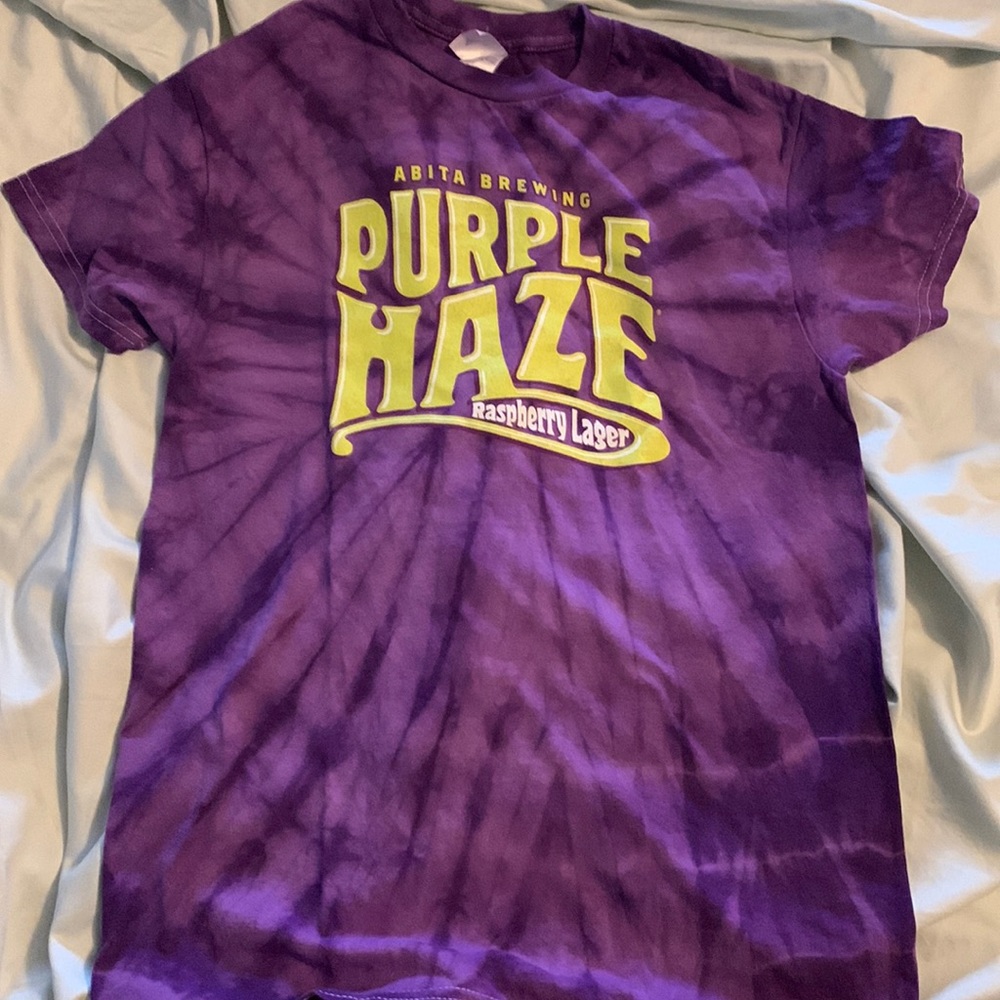 Unisex T-shirt Purple Haze Tie Dye Shirt